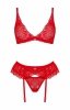 Obsessive Chilisa Set komplet bielizny damskiej